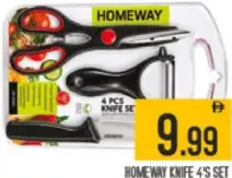 Homeway Knife Set