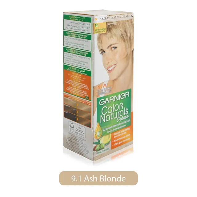 Garnier Color Naturals 9.1 Extra Ligth Ash blonde Haircolor
