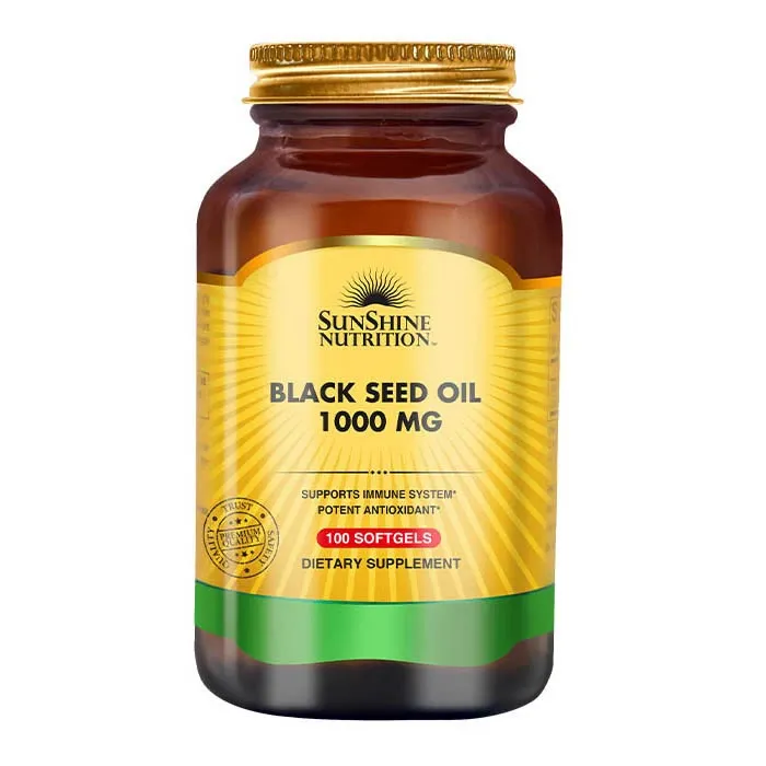 Sunshine Nutrition زيت الحبة السوداء 1000mg كبسولات جيلاتينية 100's