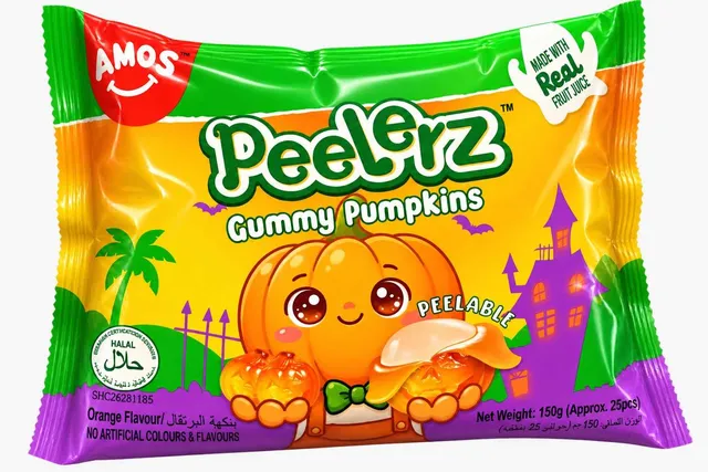Amos Peelerz Gummy Pumpkins Value Pack