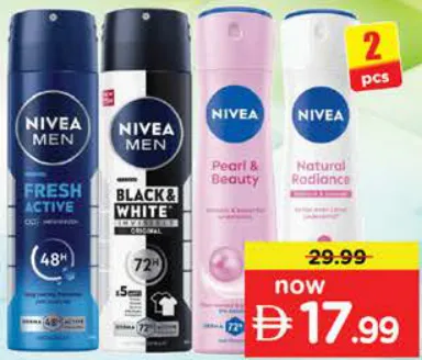 Nivea Deodorant Assorted