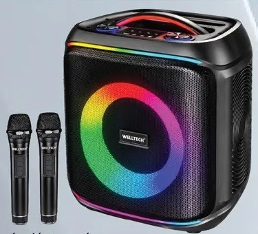 Welltech Portable Karaoke Speaker BOOM1000