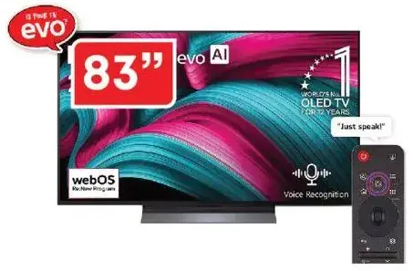 LG OLED83C56LA OLED evo Ai