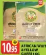 African White & Yellow Garri