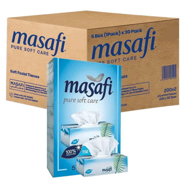 Masafi Facial Tissue - 30 x 200's
