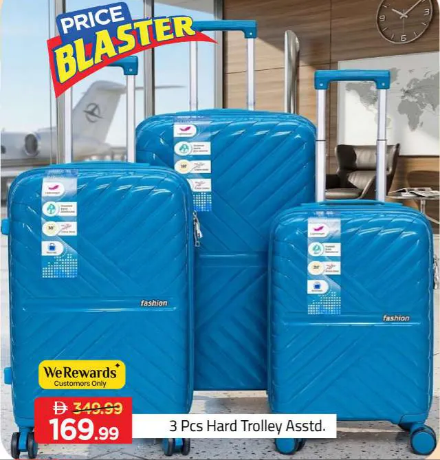 fashion Hard Trolley Assorted