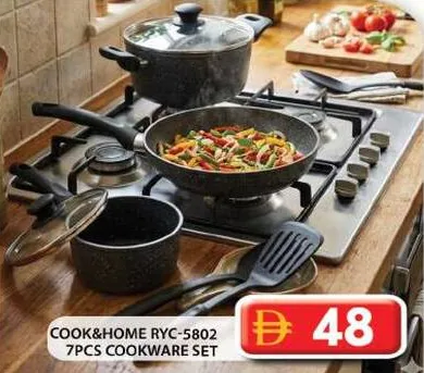Cook&Home Cookware Set YRC-5802