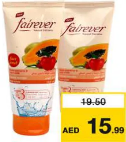 Fairever Face Wash + Scrub