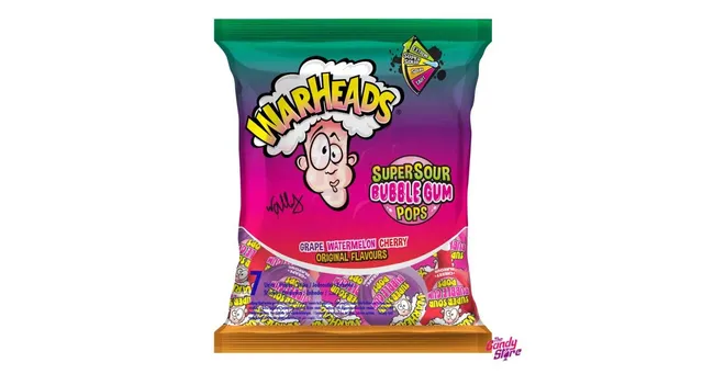 Warheads Lollipop Assorted