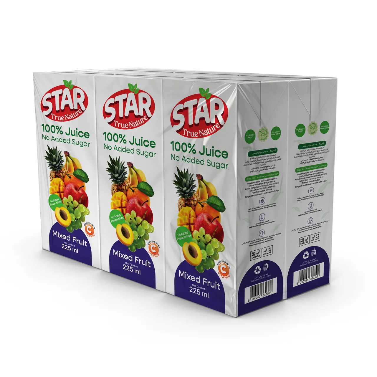 Star فواكه مشكلة Mix.Fruit100%