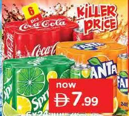 Coca Cola/Zero/Sprite/Fanta Orange Can