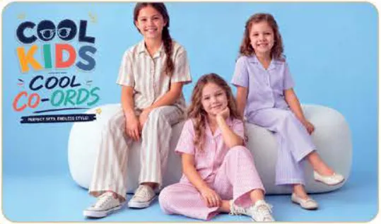 Girls Button-Front Top/Wide-Leg Pants