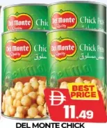 Del Monte Chick Peas