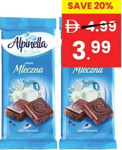 Alpinella Milk Chocolate