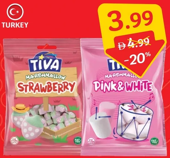 Tiva Marshmallows Assorted