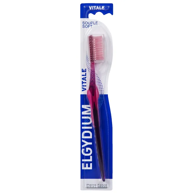 Elgydium Vitale Toothbrush Soft - Assorted Colours