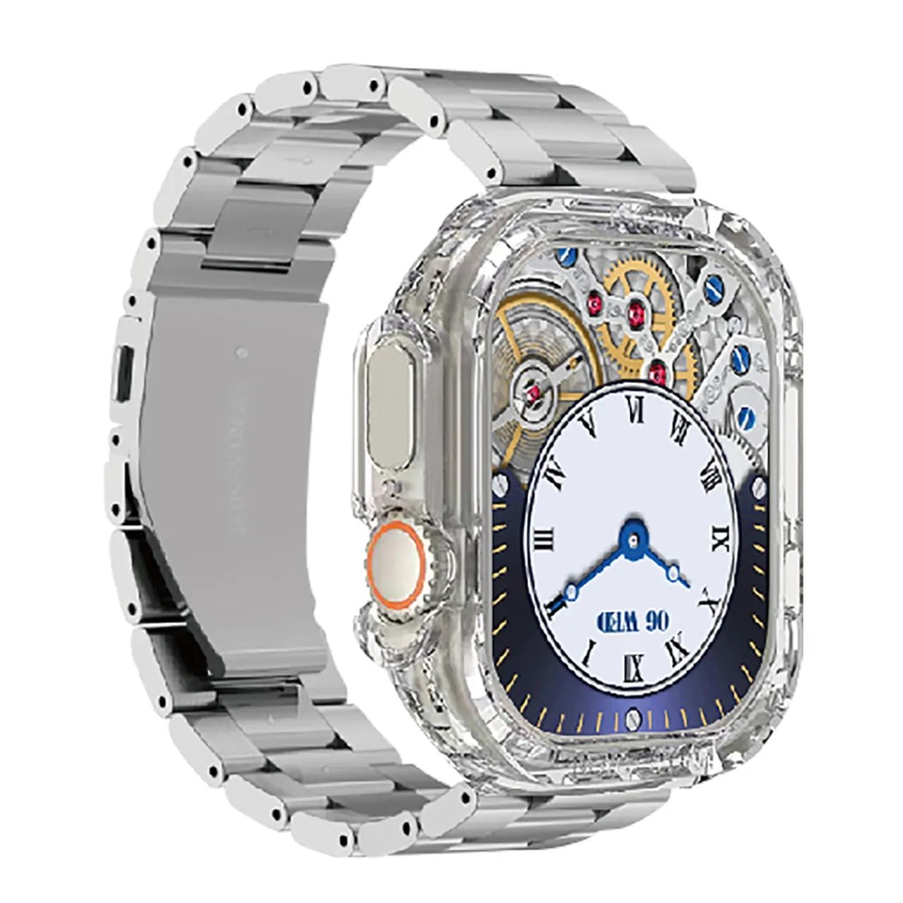 ساعة ذكية IkonSmartwatch بشاشة مقاس 2.01 بوصة، IK-WS26
