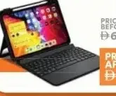 Fitit حافظة بلوحة مفاتيح قابلة للفصل لجهاز iPad A16