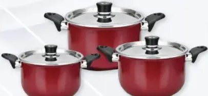 طقم قدر طهي غير لاصق Rf12666