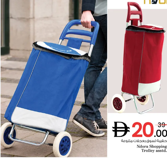 Ndora Shopping Trolley Assorted