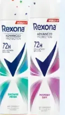 Rexona Body Spray Shower Fresh / Powder Dry