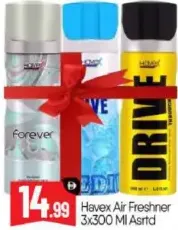 Havex Air Freshner Astrd