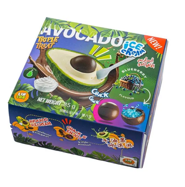 Lik Lak Avocado Ice Cream Blue Berry