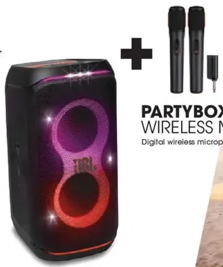 JBL Partybox Club 120 + ميكروفون Partybox لاسلكي