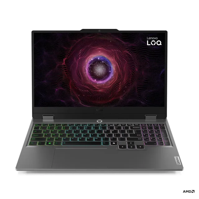 Lenovo LOQ 15.6" Full HD Gaming Laptop - AMD Ryzen 5 7235HS - 16GB Memory - NVIDIA GeForce RTX 4050 - 512GB SSD - Luna Grey - 83JC00LYUS