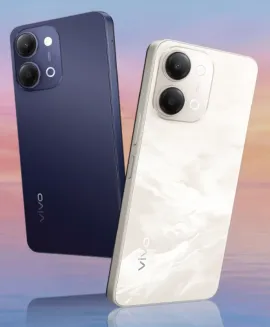 vivo Y11 5G 5G; بلاتيني/أسود; 4GB رام + 128GB