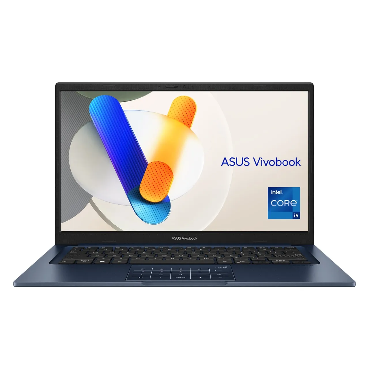 ASUS لابتوب Vivobook 14، معالج Intel Core i5-1334U، ذاكرة 8GB، تخزين 512GB SSD، رسومات Intel UHD، شاشة FHD مقاس 14 بوصة، نظام Windows 11 Home، أزرق هادئ، X1404VA-NK884W