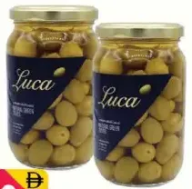 Luca Whole Natural Green Olive