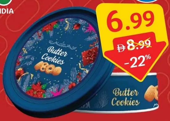 Isabella Butter Cookies