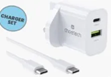 choetech Charger + USB-C Cable 30W, PD9009-UK-CCWH