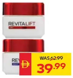 L'Oréal Revitalift Day Cream + Night Cream
