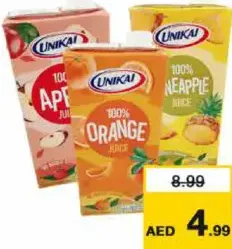 Unikai Pure Juice Assorted