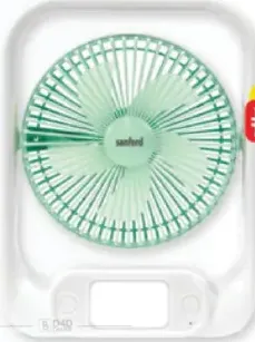 Sanford Rechargeable Table Fan SF6652RTF