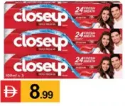 closeup T/P Red Hot/Menthol