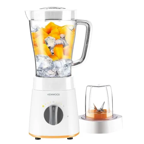 Kenwood Blender BLP16.150WH, Capacity, 500W Power, Ice Crush Function, Multi Mill, White