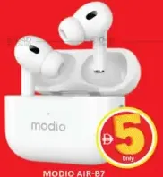 Modio سماعة رأس لاسلكية Air-B7