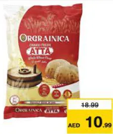 Orgrainica Chakki Fresh Atta