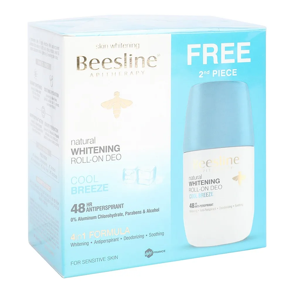 Beesline مزيل عرق رول أون مفتح بنسيم منعش