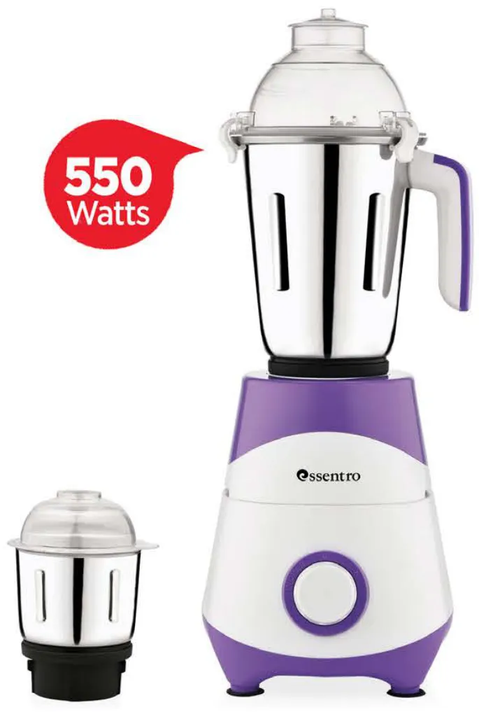 Essentro خلاط ومطحنة 2 في 1 بقدرة 550 W؛ Emg3176