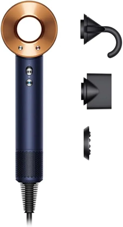 Dyson Supersonic Hair Dryer - Straight+Wavy (Prussian Blue/Rich Copper)