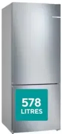 Bosch ثلاجة بفريزر سفلي Series 4 Kgn76Vi31M