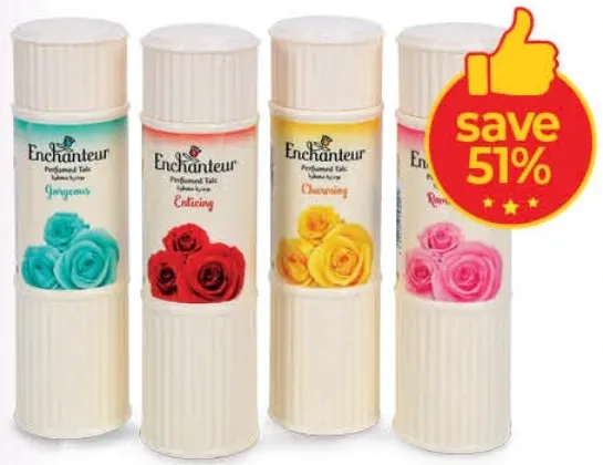 Enchanteur Talc Assorted