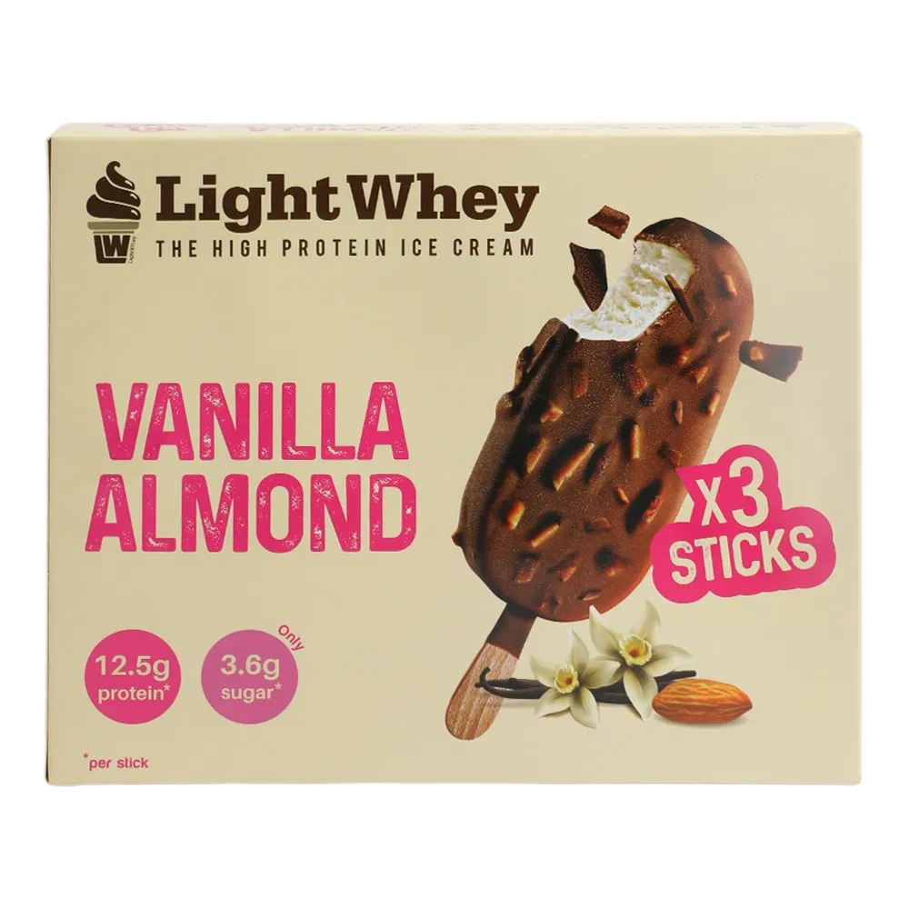 Light Whey آيس كريم بالفانيليا واللوز