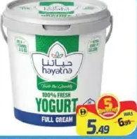 Hayatna Yoghurt Full Fat