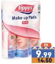 Tippys Make Up Pads