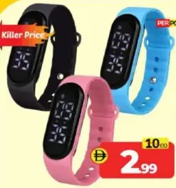 Kids Led Band Watch